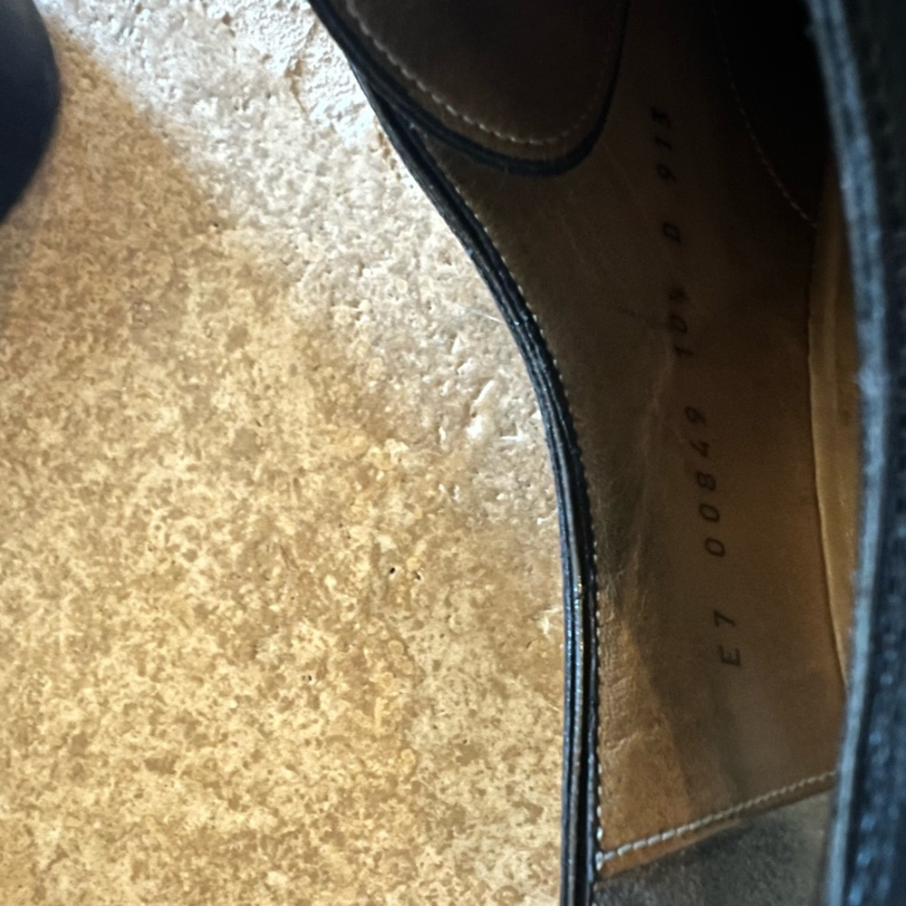 Simple Men’s Black Cole Haan Dress Shoes View 5